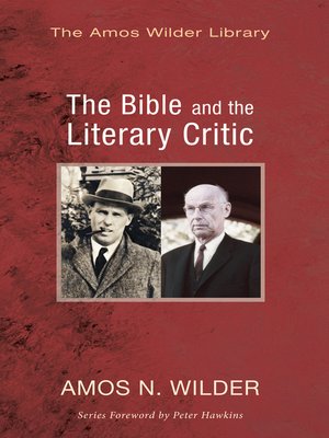 cover image of The Bible and the Literary Critic